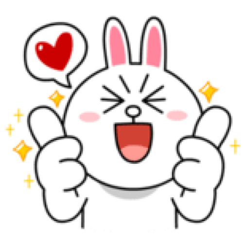 :linefriends_rabbitcheers: